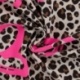 Tissu Sweat French Terry Imprimé Leopard