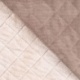Tissu Velours Cotelé Matelassé Fausse Fourrure Pierre