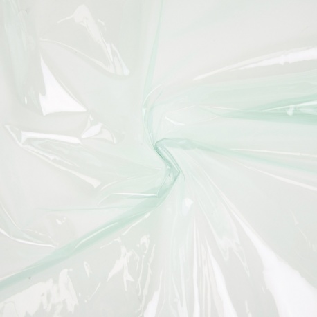 Tissu Katia Vinyl Translucide Vert D'eau 