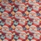 Tissu Noel Imprimé Effet 3d Rouge