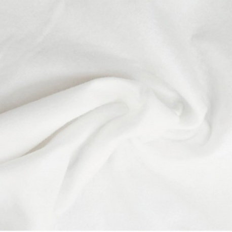 Molleton Dense Special Manique Blanc