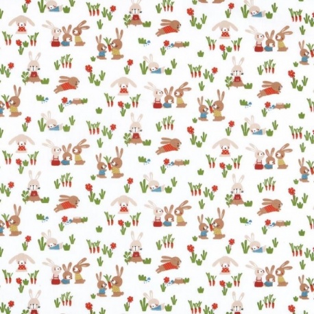 Tissu Coton Imprimé Boosty Multicolore