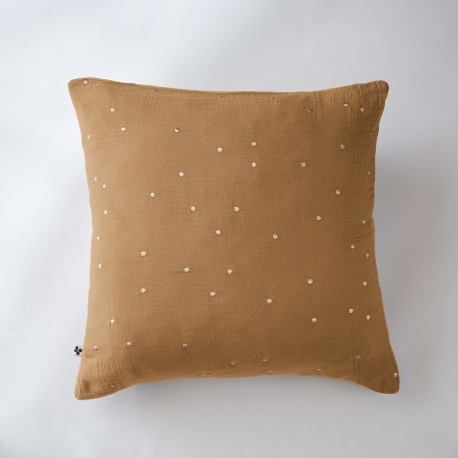 Linge de Lit Gaze de Coton Gaïa Chic Camel - L'effet papillon