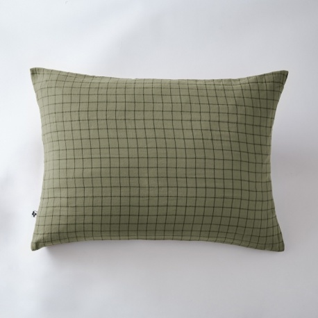 Linge de Lit Gaze de Coton Gaïa Mix Romarin - L'effet papillon