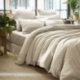 Linge de lit Gaze de Coton Gaïa Pampa - L'effet papillon
