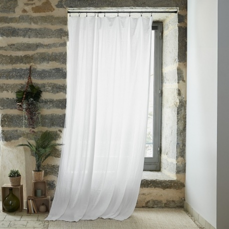 Rideau Gaze de Coton Gaia Chantilly - L'effet papillon