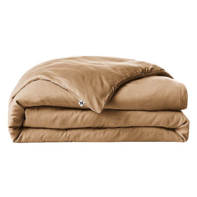 Linge de Lit Lyocell Lysandre Camel - L'effet papillon
