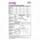 Patron Burda 5675 Ensemble de Sacs 