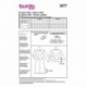 Patron Burda 5677 Robe Tshirt 36-48