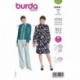 Patron Burda 5678 Robe Chemisier 36-48 