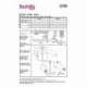 Patron Burda 5700 Chemisiers 36-48 