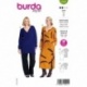 Patron Burda Curvy 5704 Robes Tunique 46-60 