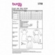 Patron Burda Easy 5708 Robes 34-44 