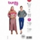 Patron Burda 5710 Pullover 36-46