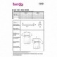 Patron Burda Kids 9201 Robes Pour Bebe 56-98 cm