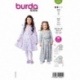 Patron Burda Kids 9206 Robes 104-146 cm