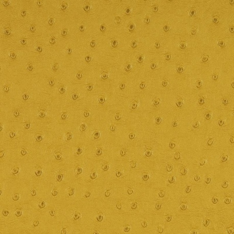 Tissu Autruche Simili Curry 