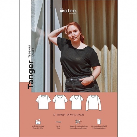 Patron Ikatee Tanger - Tshirt Femme