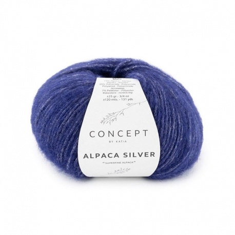 Pelote de Laine Katia Alpaca Silver 25gr
