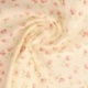 Tissu Fioretti Double Gaze Imprimée Petite Rose