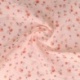 Tissu Fioretti Double Gaze Imprimée Rose
