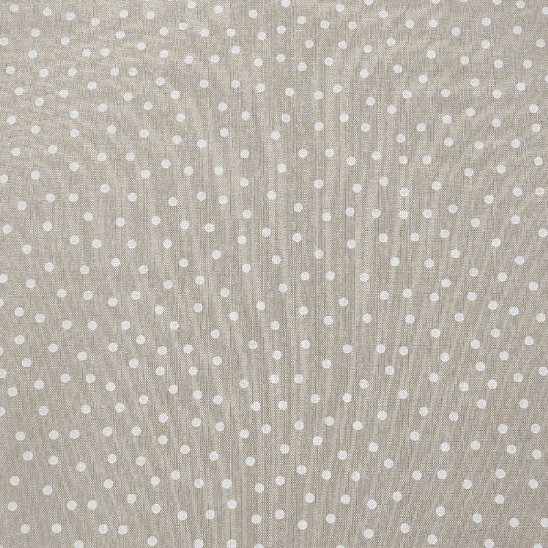 Tissu Coton Imprimé Helga Fond Coloris Lin