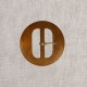 Boucle ceinture 5cm  Marron