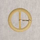 Boucle ceinture 5cm  Beige pierre