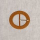 Boucle ceinture 5cm  Camel