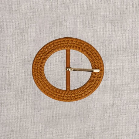 Boucle ceinture 5cm  Camel