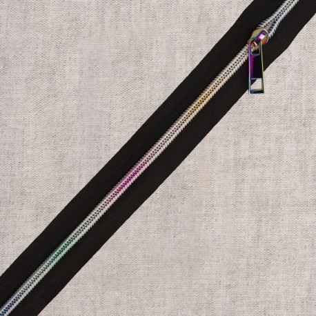 Fermeture Chaine arc en ciel curseur tous les 50cm