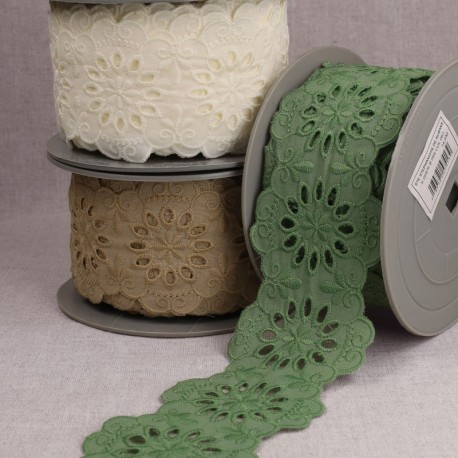 Broderie fleurs