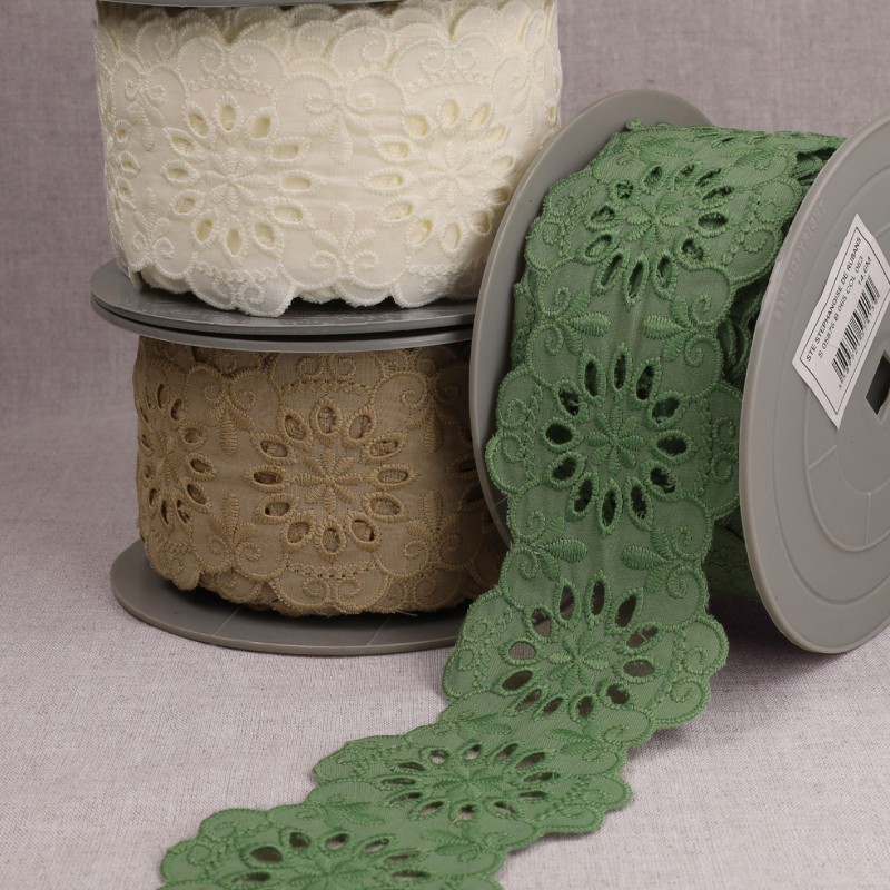 Broderie fleurs