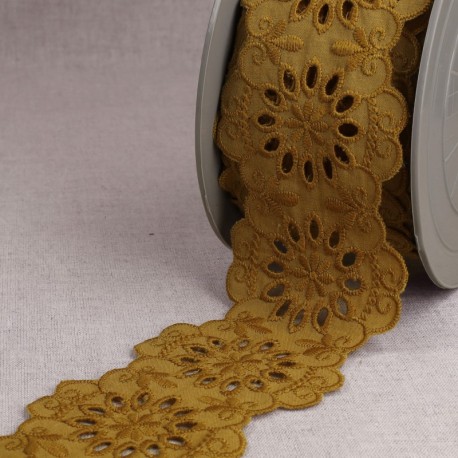 Broderie fleurs