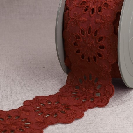 Broderie fleurs