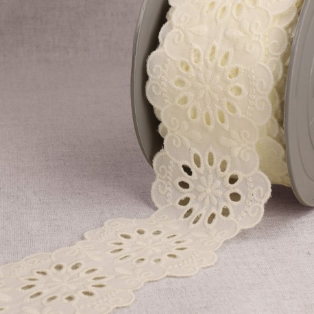 Broderie fleurs