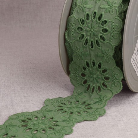 Broderie fleurs