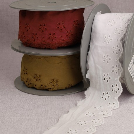 Broderie fleurs