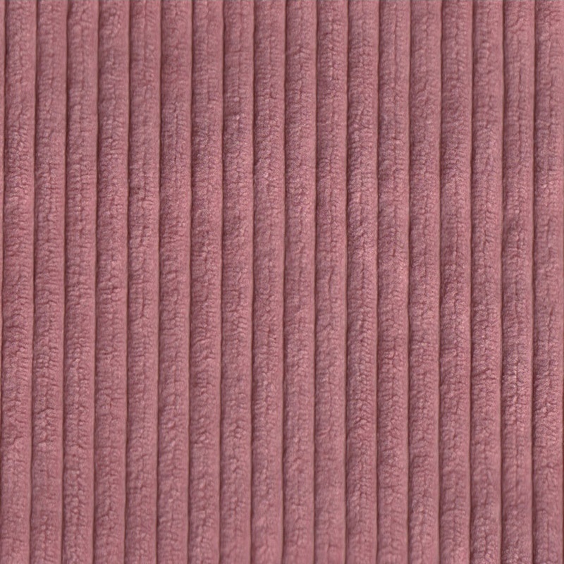 Tissu Velours Côtelé Huggy Bois de Rose