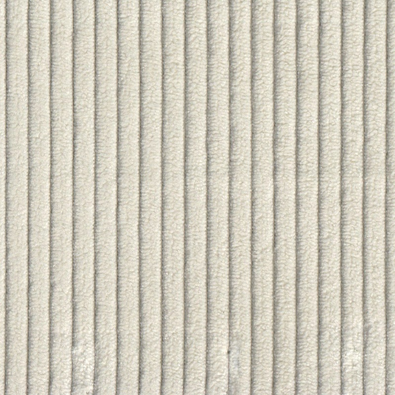 Tissu Velours Côtelé Huggy Ecru