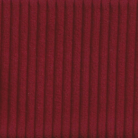 Tissu Velours Côtelé Huggy Lie de Vin