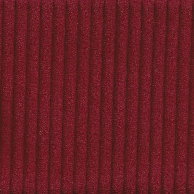 Tissu Velours Côtelé Huggy Lie de Vin