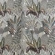 Tissu Jacquard Imprimé Egypte Blanc 