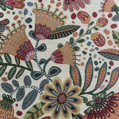 Tissu Jacquard Imprimé Gina Multico 