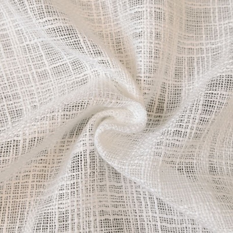Tissu Ibiza Toile Blanc Cassé