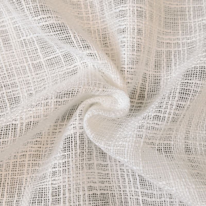 Tissu Ibiza Toile Blanc Cassé
