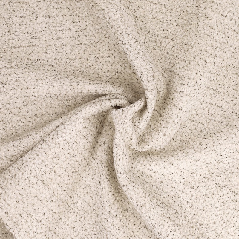 Tissu Chenillé Capraia Uni Ecru
