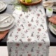Tissu Noël Imprimé Cold Bonhomme de Neige Lurex Or