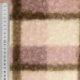 Tissu Bouclette Carreaux Parme 