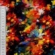 Tissu Viscose Impression Digitale Peinture Multico